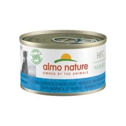 Almo Nature Dog HFC 95 Natural Hundefutter - Dosenfutter - Skipjack Thunfisch & Kabeljau