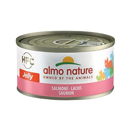 Almo Nature HFC 70 Jelly Katzenfutter - Dose - Lachs 3 Almo Nature HFC 70 Jelly Katzenfutter - Dose - Lachs