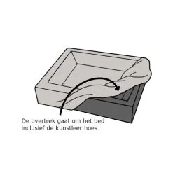 Bia Bed Rib-Bezug -Haustierprodukte bia bed rib overtrek 191357 0500 none