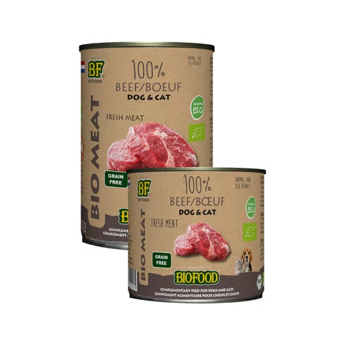 Biofood Organic 100% Rind - Hund & Katze 3 Biofood Organic 100% Rind - Hund & Katze