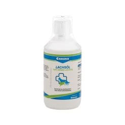 Canina Lachsöl -Haustierprodukte canina zalmolie 107575 0500 none