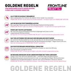 Frontline Tri-Act Gegen Zecken, Flöhe Und Fliegende Insekten Für Hunde 35 Frontline Tri-Act Gegen Zecken, Flöhe Und Fliegende Insekten Für Hunde -Haustierprodukte frontline tri act fr hunde 5 10 kg 183931 0500 none