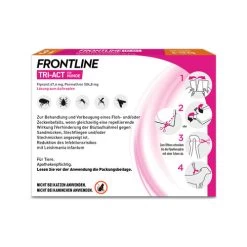Frontline Tri-Act Gegen Zecken, Flöhe Und Fliegende Insekten Für Hunde 33 Frontline Tri-Act Gegen Zecken, Flöhe Und Fliegende Insekten Für Hunde -Haustierprodukte frontline tri act fr hunde 5 10 kg 183946 0500 none