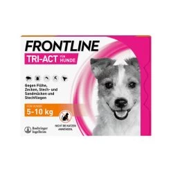 Frontline Tri-Act Gegen Zecken, Flöhe Und Fliegende Insekten Für Hunde 23 Frontline Tri-Act Gegen Zecken, Flöhe Und Fliegende Insekten Für Hunde -Haustierprodukte frontline tri act fr hunde 5 10 kg 189808 0500 none