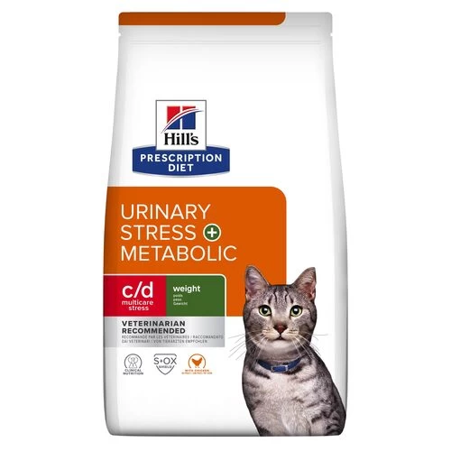 Hill's Prescription Diet - Feline - C/d Urinary Stress + Metabolic 3 Hill's Prescription Diet - Feline - C/d Urinary Stress + Metabolic