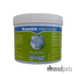 Canina Kräuter Doc Fell & Haut -Haustierprodukte informatie over bestellen medpets nl 4 1357896115 5875