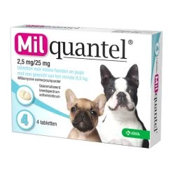 Milquantel Hund -Haustierprodukte milquantel hond 112634 0500 none