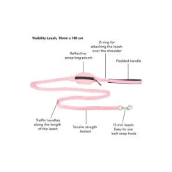 PAIKKA Visibility Leash -Haustierprodukte paikka visibility leash 217820 0500 none
