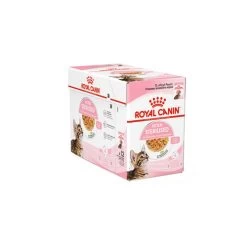 Royal Canin Kitten Sterilised Gelee - Beutel -Haustierprodukte royal canin kitten sterilised in jelly kattenvoer 201965 0500 none