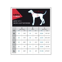 RukkaPets Micro Light Bathrobe -Haustierprodukte rukkapets micro light bathrobe 185542 0500 none