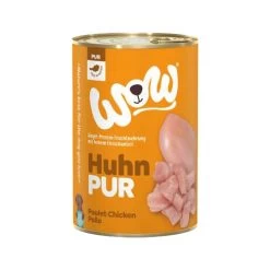 WOW! PUR 100 % Hundefutter - Dose -Haustierprodukte wow puur 100 hondenvoer blik 208682 0500 none
